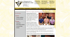 Desktop Screenshot of evansvillechiro.com